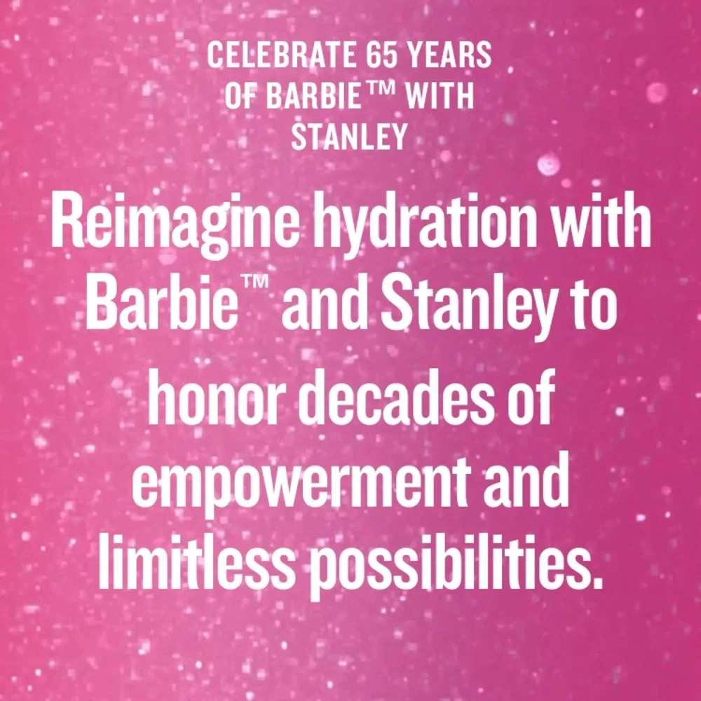 ‼️NIB‼️Stanley x Barbie Pink Icon 40 oz Quencher - Picture 6 of 8